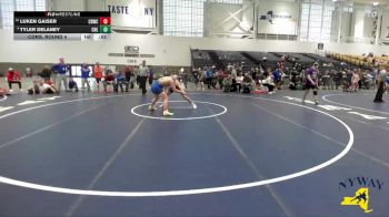 170 lbs Cons. Round 4 - Tyler DeLaney, Club Not Listed vs Luken Gaiser, Canastota Raider Wrestling Club