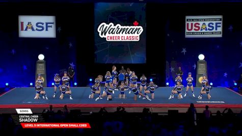 Central Cheer - Shadow [2026 L5 International Open Small Coed Semis] 2026 The Cheerleading Worlds