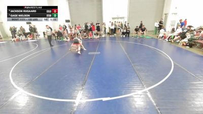 132 lbs Cons. Quarters - Jackson Rugaard, Colorado vs Gage Nielson, Utah