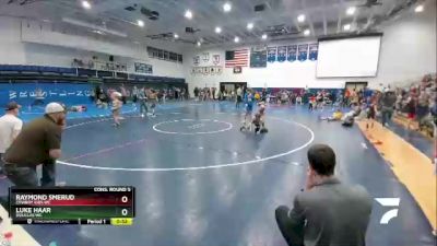 49 lbs Cons. Round 5 - Raymond Smerud, Cowboy Kids WC vs Luke Haar, Douglas WC