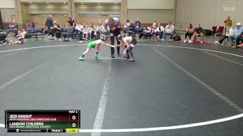 52 lbs Round 3 - Landon Childers, Contenders Wrestling Academy vs Jedi Knight, Smith Mountain Lake Wrestling Club
