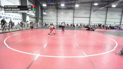 105 lbs Rr Rnd 2 - Eli McFarland, Mat Assassins Red - MS vs Carter Redmond, Iron Horse Black - MS