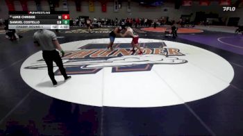 285 lbs Champ. Round 1 - Samuel Costello, Elmhurst University vs Luke Chrisse, North Central