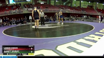 190 lbs Round 3 (6 Team) - Landon Dobson, Manhattan HS vs Barrett Gourley, Papillion-La Vista South