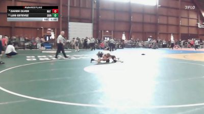 106 lbs Round Of 16 - Zavier Olver, Mat Assassins Wc vs Luis Estevez, Savage Wrestling Academy, Oceanside Hs