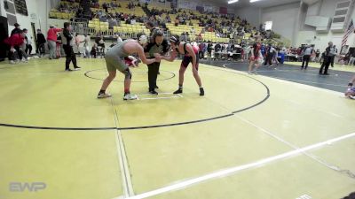 140 lbs Round Of 32 - Landon Dry, Tahlequah Wrestling Club vs Eli Garrett, Fairland JH