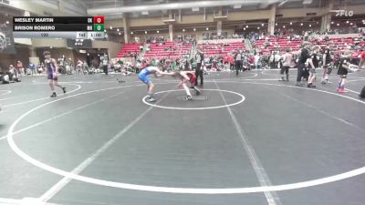 100 lbs Round 2 (4 Team) - Wesley Martin, Drip Kings vs Brison Romero, Mile High