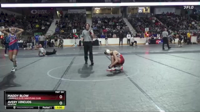 115 lbs Semifinal - Avery Hinojos, Newton vs Maddy Blow, Lawrence Elite ...