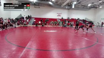 130 lbs Champ. Round 2 - Zaret Silva Lopez, Castle View vs Natalie Maley, Chatfield