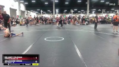 50 lbs Round 6 (8 Team) - Delaney Coleman, Cordoba Trained vs Graceanne Gross, Full Circle