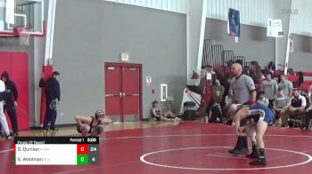 133 lbs Finals (2 Team) - Seth Woolman, St Claire CC vs Dakota Quinlan, Alma College