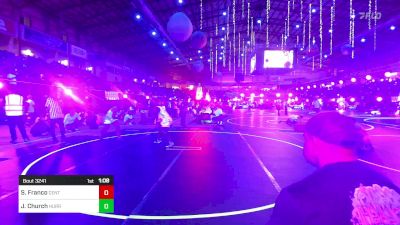 155 lbs Quarterfinal - Sariah Franco, Central Florida Wrestling vs Jayden Church, Hurricane Wrestling Acadmey