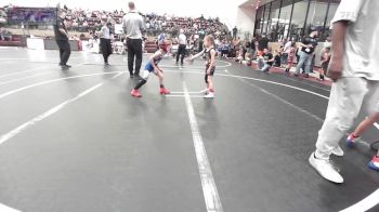 43 lbs Semifinal - Camden Holden, Ponca City Wildcat Wrestling vs Jack Scott, Kansas Young Guns