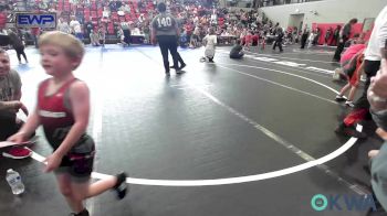 46 lbs Consi Of 16 #2 - Lane Pankaskie, Claremore Wrestling Club vs Wyatt Hogan, Bristow Youth Wrestling