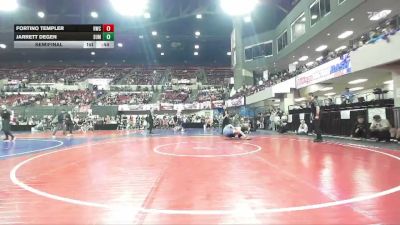 150 lbs Semifinal - Fortino Templer, Ronan Wrestling Club vs Jarrett Degen, Big Game Wrestling Club MT