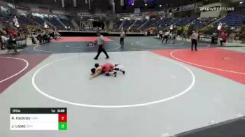 97 lbs Rr Rnd 2 - Ryker Hackney, Hackney Construction vs Juanito Lopez, Espanola Junior Wrestling