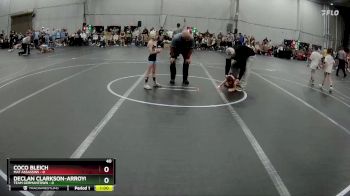 40 lbs Round 1 (3 Team) - Coco Bleich, Mat Assassins vs Declan Clarkson-Arroyo, Team Germantown