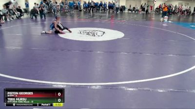 65 lbs Finals (8 Team) - Piston Georges, BHVPP vs Teeg Mursu, NYM (New York Mills)