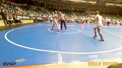 130 lbs Quarterfinal - Lucas Howe, Coweta Tiger Wrestling vs Jax Cordova, Steel City Reloaded