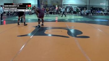285 lbs Cons. Round 4 - David McCarthy Jr., Central Michigan vs Drake Champlin, McKendree