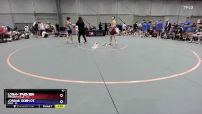 138 lbs Placement Matches (16 Team) - Logan Swensen, Minnesota Blue vs Jordan Schmidt, Iowa