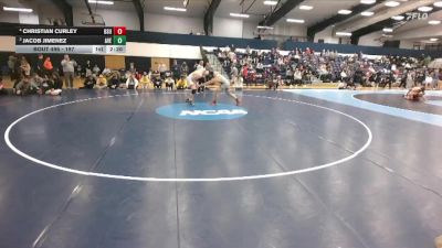 197 lbs Cons. Semi - Christian Curley, Bridgewater State vs Jacob Jimenez, Averett