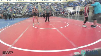 97 lbs Rr Rnd 1 - Paisley Heflin, Northeast Take Down Club vs Loren Hodge, Pawhuska