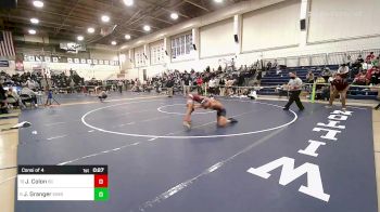 126 lbs Consi Of 4 - Julian Colon, Bristol Central vs John Granger, Simsbury