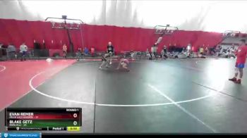92-96 lbs Round 1 - Evan Remer, Mille Lacs Raiders vs Blake Getz, Roncalli