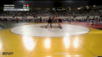200 lbs Consi Of 32 #2 - Hunter Thorn, Broken Arrow vs Trusten Ross, Woodward