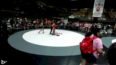 105 lbs Kiana Lien, SCVWA - Santa Clara Valley Wrestling Association vs Leila Rivera, OCWA - Orange County Wrestling Association