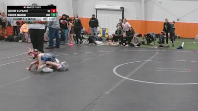 50 lbs Round 1 (6 Team) - Quinn Supanik, Backyard Barbies vs Keera Block, Girls With Grit