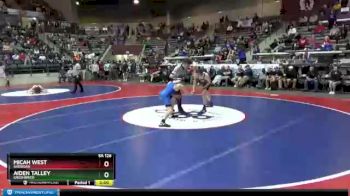 5A 126 lbs Cons. Round 1 - Aiden Talley, Greenbrier vs Micah West, Sheridan