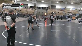 A 285 lbs Semifinal - Tyson Click, Samuel Everett School Of Innovation vs Kayne Prince, East Robertson High School