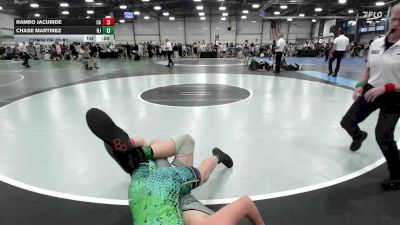 127 lbs Consi Of 32 #1 - Rambo Jacuinde, CA vs Chase Martinez, NJ