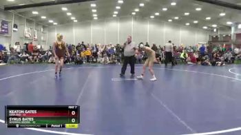 125 lbs Round 4 (6 Team) - Syrus Bates, Wyoming Brown vs Keaton Gates, Iowa Red