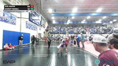 66 lbs Semifinal - Axel Martin, IRONMEN Wrestling Club vs Barrett Kennell, Tiger Trained Wrestling