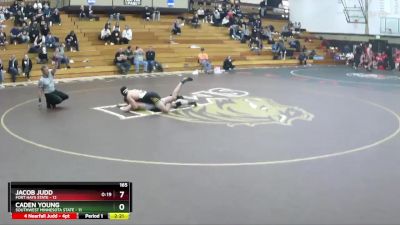 165 lbs Round 2 (6 Team) - Jacob Judd, Fort Hays State vs Caden Young, Southwest Minnesota State