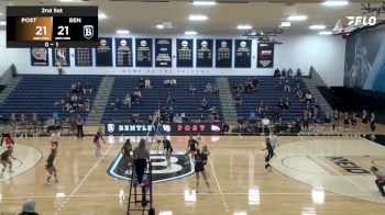 Replay: Post vs Bentley | Sep 25 @ 6 PM