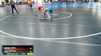 105 lbs Semis (4 Team) - Lane Hoffman, TMBWWG vs Carter Jorud, Alexandria