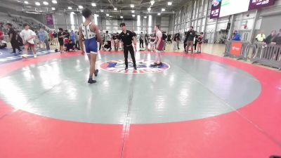 150 lbs Cons. Round 1 - Gabriel Long, Whatcom Wrestling Academy vs Odin Pegues, Oak Harbor Wrestling Club