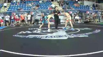 113 lbs Consi Of 32 #1 - Trevor Hisey, Ohio vs Ashton Bennert, Texas