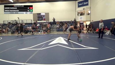 149 lbs Cons. Semi - Vince Partington, Vanguard vs Andre Dargani, San Francisco State