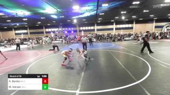 73 lbs Round Of 16 - Andy Barela, NM Gold vs Maxin Harper, Valley Bad Boys