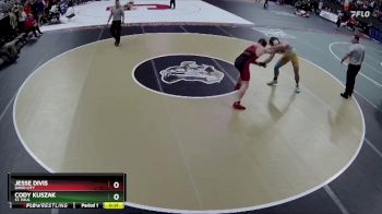 Cons. Round 1 - Jesse Divis, David City vs Cody Kuszak, St. Paul