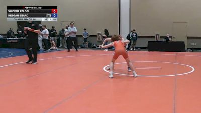 92 lbs Champ. Rd Of 16 - Vincent Pelosi vs Keegan Beard, Steller Trained