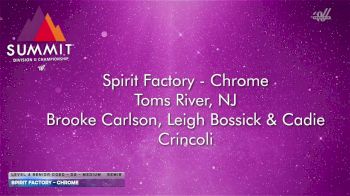 Spirit Factory - Chrome [2026 L4 Senior Coed - D2 - Medium Semis] 2026 The D2 Summit