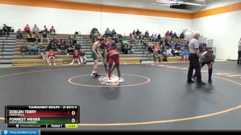 JV Boys-5 lbs Round 5 - Zoelen Terry, Cedar Falls vs Forrest Weger, Cedar Rapids Kennedy