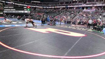 157-4A 3rd Place Match - Connor Heron, Falcon vs Wyatt Boley, Cheyenne Mountain