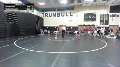 126 lbs Round Of 16 - Isaac Bell, Greenwich vs Ibrahim Kadri, Trumbull